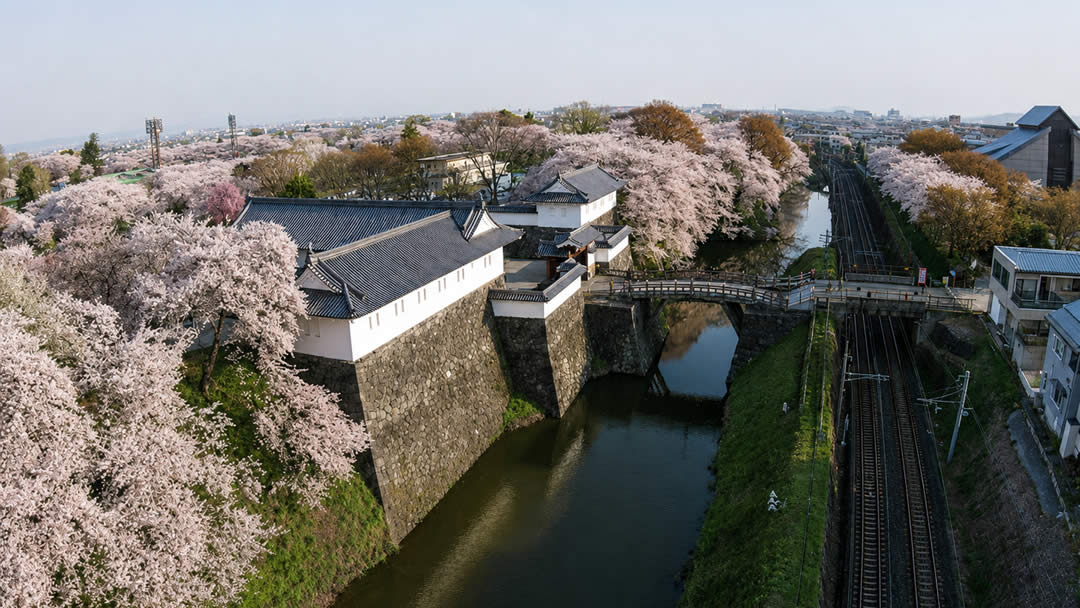 山形城跡「霞城公園」（かじょうこうえん）[山形市]
